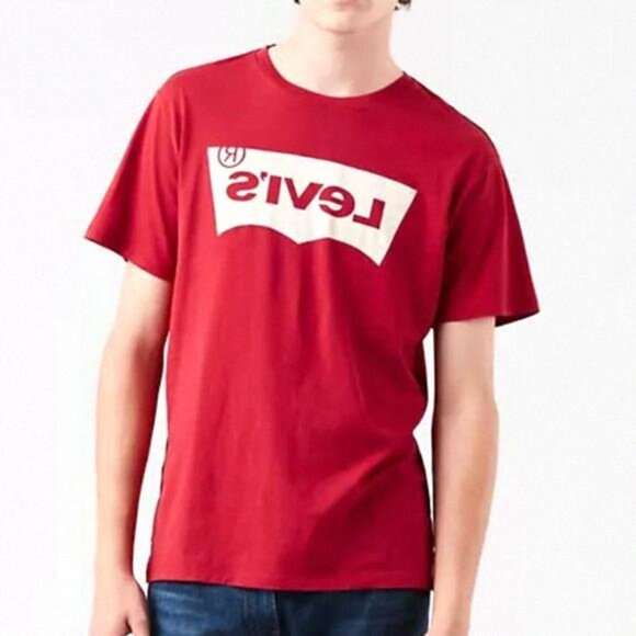 Levi's Other - 💖MEGA SALE💖LEVI'S LOGO Graphic Crimson Set-in Neck 177830141 M/L/XL Size Men's